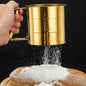 Golden Stainless Steel Semi-Automatic Powder Sieve