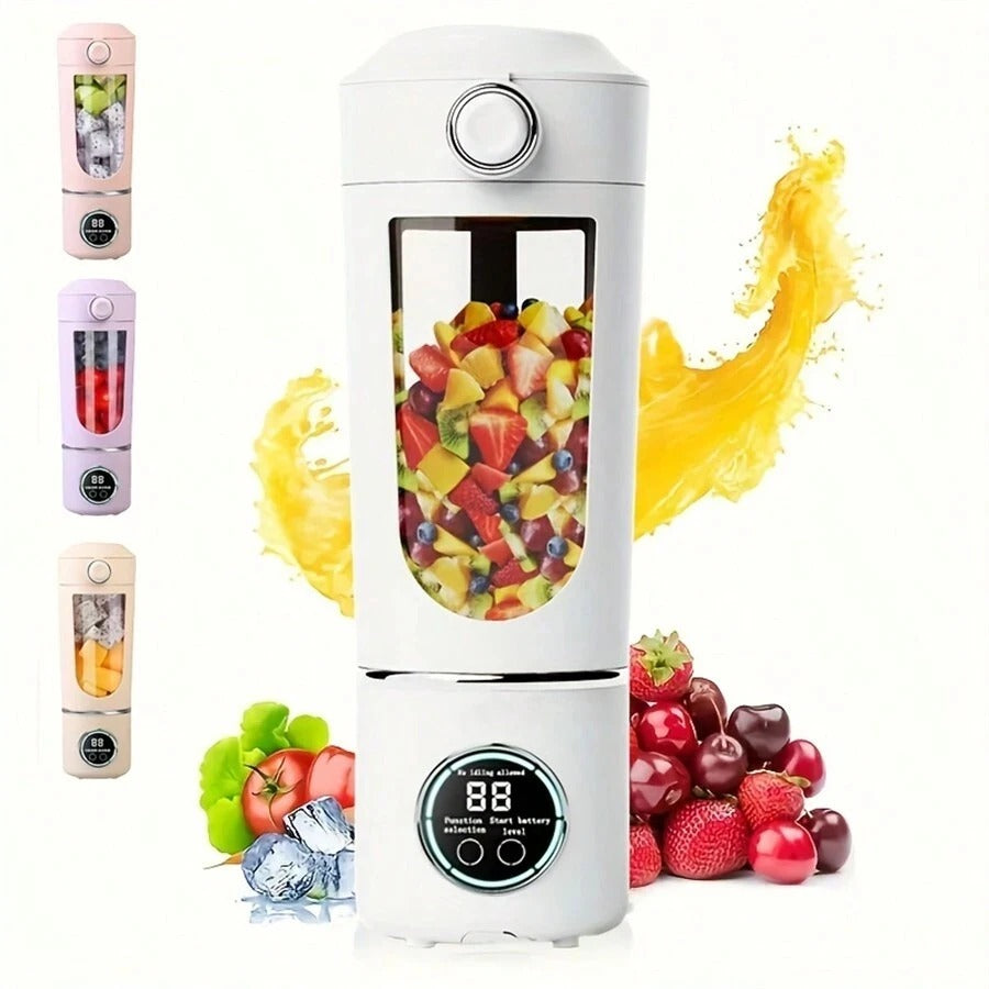 Portable Juice Maker Blender – 700ml USB Rechargeable Smoothie Bottle